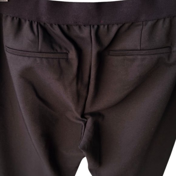 🌸4/$30🌸 Joe Fresh Pull-on Black Trouser with Stretch - Picture 4 of 16